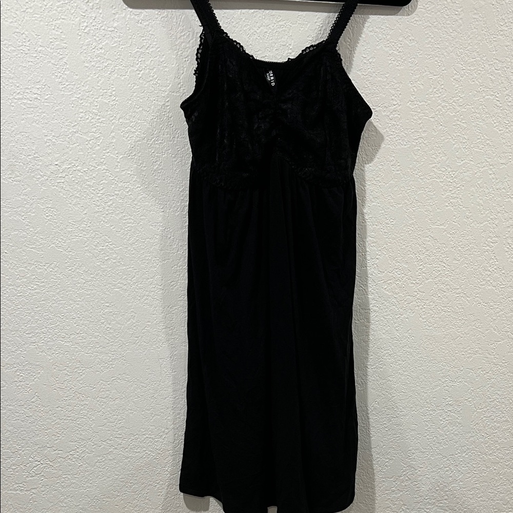 Torrid Black Lace Chemise